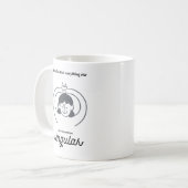 First Coffee, Then Everything Else コーヒーマグカップ (正面左)