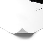 First Coffee Then Meow – Funny Cat Coffee Lover ポスター (角)