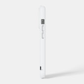 First Coffee Then Meow – Funny Cat Coffee Lover iPhoneケース (左側面)