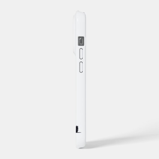 First Coffee Then Meow – Funny Cat Coffee Lover iPhoneケース (左側面)