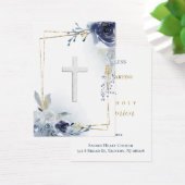 First Communionブルーバラの記憶カード (デスク)