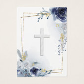 First Communionブルーバラの記憶カード (正面)