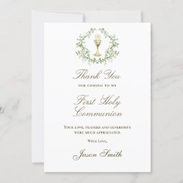 First Communion 感謝してい You カード