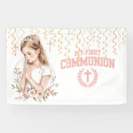 First Communion 横断幕