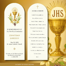 First Communion Chaliceホストアニマクリスティ