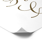 First Communion chalice crest greenery ポスター (角)