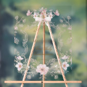 First Communion floral welcome アクリルサイン (ニュートラル)