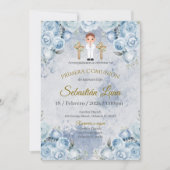 First Communion Invitation Boy 招待状 (正面)