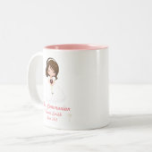 First Communion Mug ツートーンマグカップ (正面左)