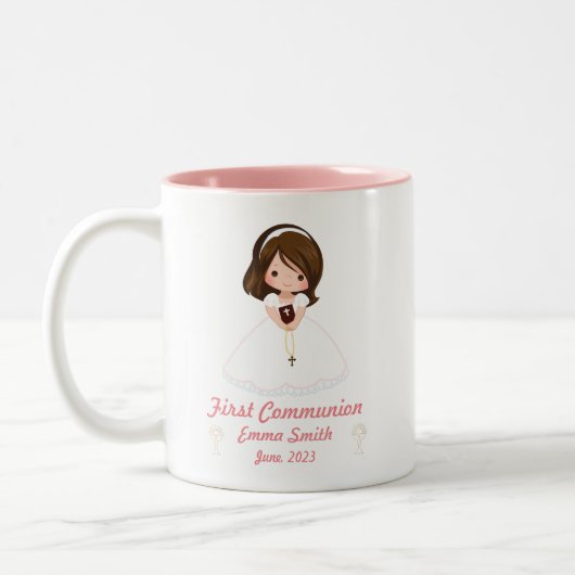First Communion Mug ツートーンマグカップ (左)
