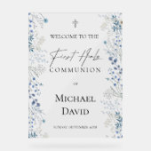 First Communion welcome アクリルサイン (正面)