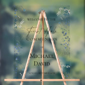 First Communion welcome アクリルサイン (ニュートラル)