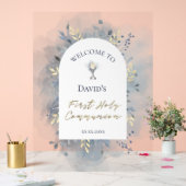 First Communion welcome Acrylic Sign アクリルサイン (ウェディング)