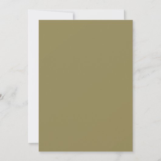 First Communion white and gold Invitation 招待状 (裏面)