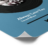 First Dance Music Recordメンズポスター ポスター (角)