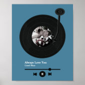 First Dance Music Recordメンズポスター ポスター (正面)