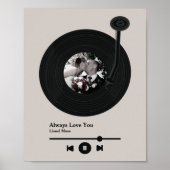 First Dance Music Record Photo ポスター (正面)