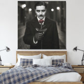 First Date, 1920s by Natasha Us キャンバスプリント (インサイチュ (寝室))