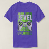 First Day Of 10th Grade Level Unlocked  Boy Video  Tシャツ (デザイン正面)