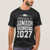  First Day Of 11Th Junior Year Class Of 2027 Back  Tシャツ (正面)