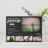 First Day of Forever Movie Poster 5 Photo 結婚's 招待状 (スタンド正面)