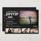 First Day of Forever Movie Poster 5 Photo 結婚's 招待状 (正面/裏面)