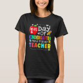 First Day Of Kindergarten Pray For My Teacher Back Tシャツ (正面)