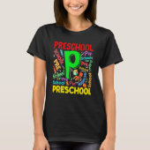 First Day Of Preschool First Day Of School Kids To Tシャツ (正面)