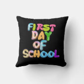 FIRST DAY OF SCHOOL, BACK TO SCHOOL GIFTS クッション (裏面)