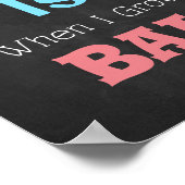 First Day Of School Children's Poster Photo Props ポスター (角)