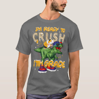 First Day Of School Im Ready To Crush 5TH Grade Di Tシャツ
