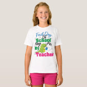 First Day Of School Pray For My Teache, Tシャツ (正面フル)