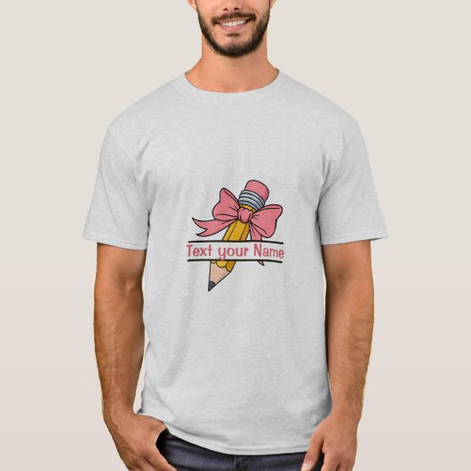 First day of school with options to personalize  tシャツ (正面)