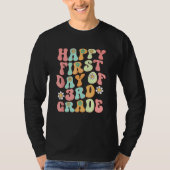 First Day Of Third Grade  Back To School Teacher K Tシャツ (正面)