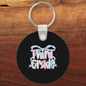 First Day Of Third Grade Floral Bundle For Teacher キーホルダー (正面)