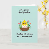 First Easter Fun Special Card カード (黄色い花)