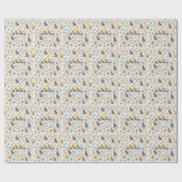 First Easter Wrapping Paper – Cute Bunnies, Chicks ラッピングペーパー
