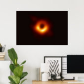 First Ever Image of a Black Hole 8K Resolution ポスター (ホームオフィス)