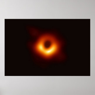First Ever Image of a Black Hole 8K Resolution ポスター