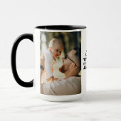 First Father’s Day Certified Dad Mug New Dad Photo マグカップ (左)