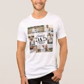 First Father’s Day Certified Dad New Dad Photo トライブレンドＴシャツ (正面)