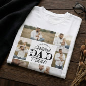 First Father’s Day Certified Dad New Dad Photo トライブレンドＴシャツ