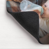 First Father’s Day Custom Photo Gift Best Dad Ever マウスパッド (コーナー)