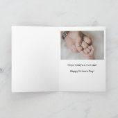 First Father's Day Cardに応援内の写真を追加 カード (内部)
