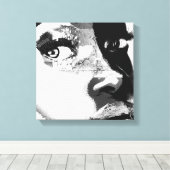 First Glance at the Familiar キャンバスプリント (インサイチュ (ウッドフロア))