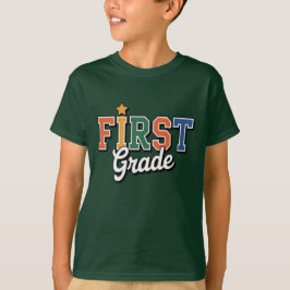 First Grade  – Colorful Back to School Design Tシャツ