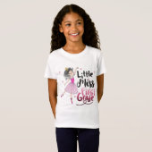 First Grade Girl Back to School Tee Tシャツ (正面フル)