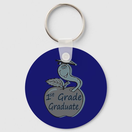 first.grade.grade.grade.apple キーホルダー (正面)