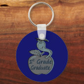 first.grade.grade.grade.apple キーホルダー (正面)