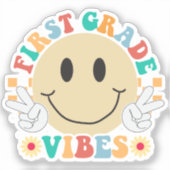 First Grade Student シール (正面)